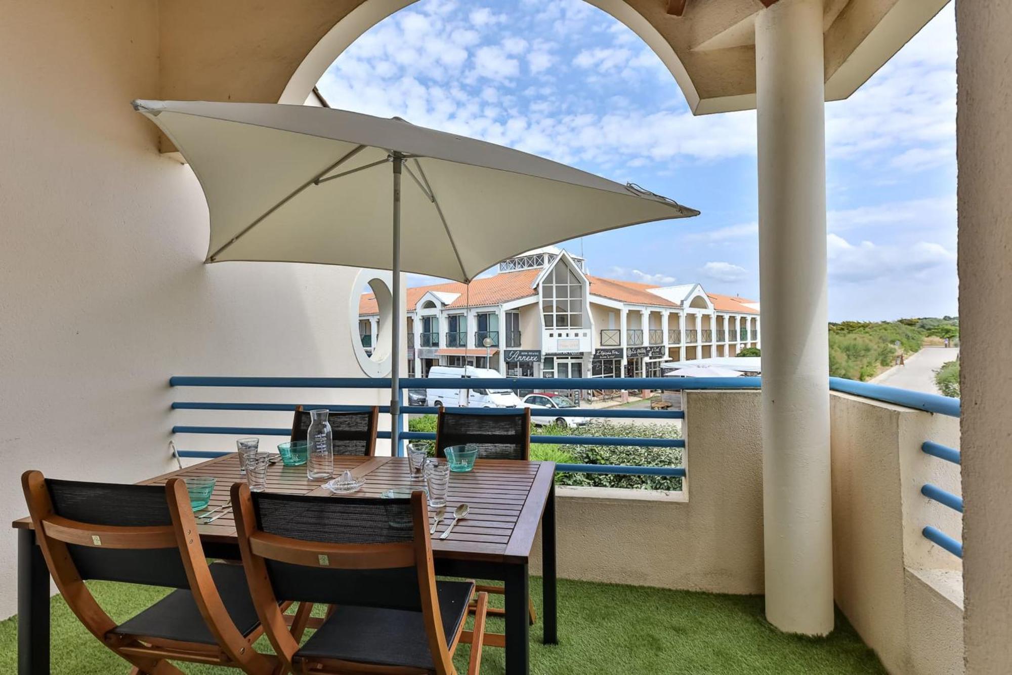 Un Balcon A La Mer - Studio Vue Sur Mer Brétignolles-sur-Mer المظهر الخارجي الصورة